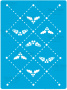 Трафарет многоразовый 15x20см Остролист - орнамент #196