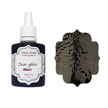 Deco glaze Black 30 ml