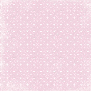 Blatt doppelseitiges Papier für Scrapbooking Shabby Dreams #4-08 12"x12"