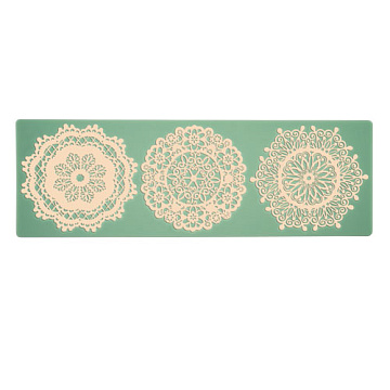 Silicone mat, Lace napkins #20