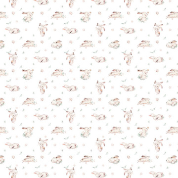 Sheet of double-sided paper for scrapbooking Sweet bunny  #44-04 12"x12" - 2