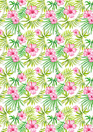 overlay "wild tropics" 21х29,7 сm
