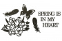 Набор чипбордов Botany spring 10х15 см #306