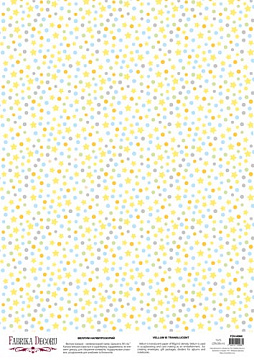 Deco vellum colored sheet Confetti 1, A3 (11,7" х 16,5")