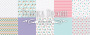 Double-sided scrapbooking paper set Candy Shop 12"x12", 10 sheets - 0