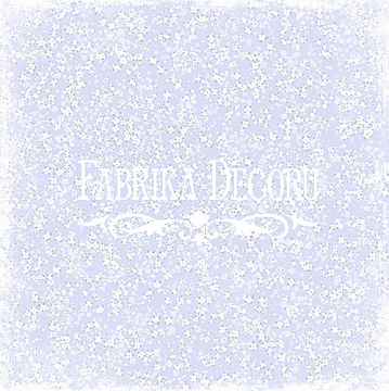 Blatt doppelseitiges Papier für Scrapbooking Shabby Dreams #4-07 12"x12"