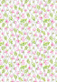 overlay "spring blossom fon" 21х29,7 сm