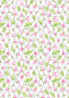 overlay "spring blossom fon" 21х29,7 сm