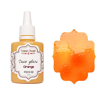 Deco glaze Orange 30 ml