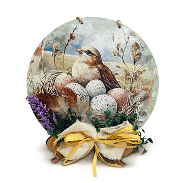 Interior decorative composition “Easter still life”, #03