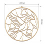 Blank for stained glass painting “Spring is here”, #08 - 1
