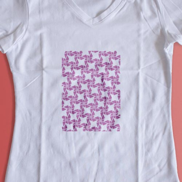 Stencil for crafts 15x20cm "Paper fans" #291 - 2 Stencil for crafts 15x20cm "Paper fans" #291 - 2