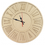 Настенные часы с римскими цифрами, 490 мм х 490 мм, Заготовка для декорирования из МДФ #235