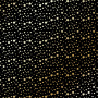 Sheet of single-sided paper with gold foil embossing, pattern Golden stars Black, 12"x12"