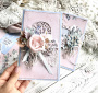 Double-sided scrapbooking paper set  "Winter melody" 8”x8”  - 11