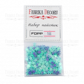 набор пайеток для украшения и декорирования #106 набор пайеток для украшения и декорирования #106