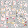 Set of die cuts Say Yes, 65 pcs - 1