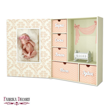 Box with Sections, Moms Treasures, kit #277 - 2