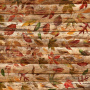 Blatt doppelseitiges Papier für Scrapbooking Autumn botanical diar #58-04 12"x12"