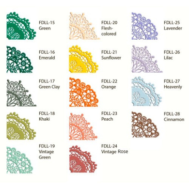 жидкое кружево, цвет винтажная роза, 150мл фабрика декору - 2