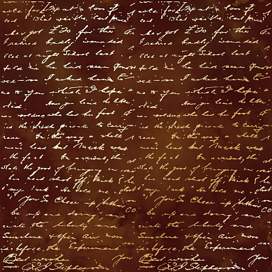 лист односторонней бумаги с фольгированием, дизайн golden text brown aquarelle, 30,5см х 30,5см