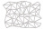  Набор чипбордов Сетка из треугольников 10х15 см #600 color_Milk