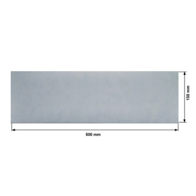 отрез кожзама gray, размер 50см х 15см  - 2