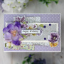 Kit for creating 5 cards “Floral Sentiments” 10 x 15cm - 7