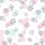 Double-sided scrapbooking paper set Scandi Baby Girl 8"x8", 10 sheets - 10