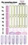 Zestaw naklejek do plannerów #39