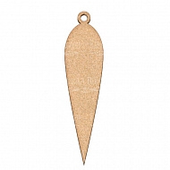 Blank for decoration New year tree toy 16, #447