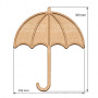  Art board Umbrella 25х30 cm - 0