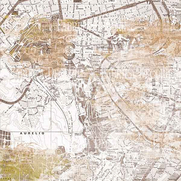 Sheet of double-sided paper for scrapbooking European holidays #16-03 12"x12"