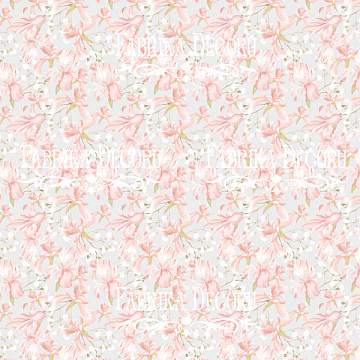 Sheet of double-sided paper for scrapbooking Majestic Iris #18-04 12"x12"