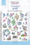 Set of die cuts Colorful spring, 60 pcs - 0