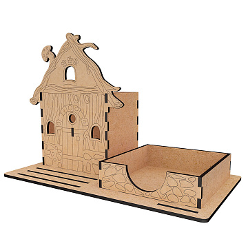 Desk organizer DIY kit "House in the forest", #01