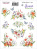 набор наклеек (стикеров) 11 шт summer meadow #346