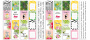 Double-sided scrapbooking paper set Wild Tropics 12"x12" 10 sheets - 12