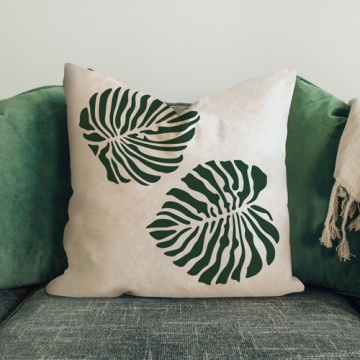 Stencil for decoration XL size (30*30cm), Monster Leaves, #226 - 2