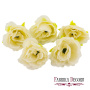 Eustoma flowers, Ivory 1pc