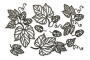 Zestaw tekturek "Autumn botanical diary" #740