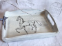 Stencil for decoration XL size (30*30cm), Horse #044 - 1