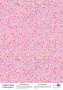 Deco vellum colored sheet Pink confetti, A3 (11,7" х 16,5")
