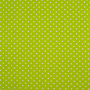 Kraftpapierbogen 12"x12" Weiße Erbsen auf hellgrün