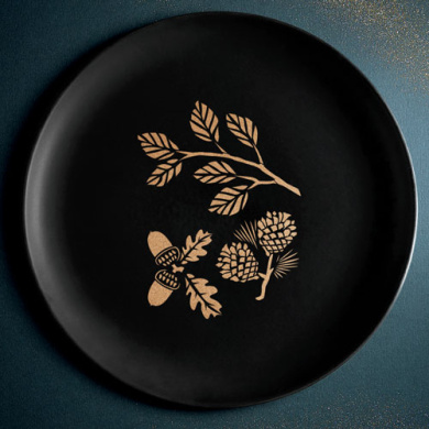 трафарет многоразовый 15x20см лесные ветви #228 фабрика декору - 2