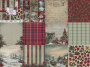 Double-sided scrapbooking paper set Nostalgic Christmas 8"x8", 10 sheets - 0