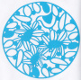 Stencil for crafts 14x14cm "Napkin 2" #061