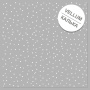 Vellum sheet with white pattern "White Drops 12"x12"