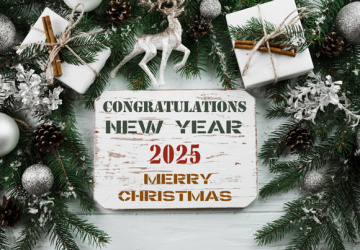 Stencil for decoration XL size (30*30cm), Winter text, #242 - 2 Stencil for decoration XL size (30*30cm), Winter text, #242 - 2