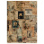 лист крафт бумаги с рисунком "naturalist notes", #1, 42x29,7 см